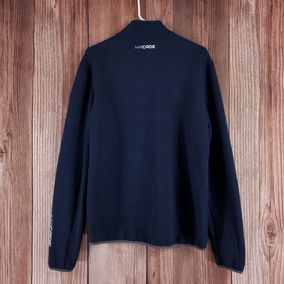 Macade Golf Mens Size Medium Slim Fit 1/4 Zip Sweater Pullover Performance - Picture 3 of 14